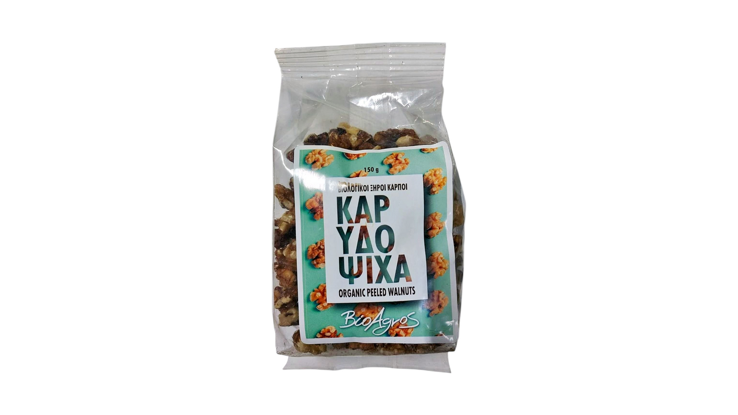 ORGANIC PEELED WALNUTS 150G BIOAGROS
