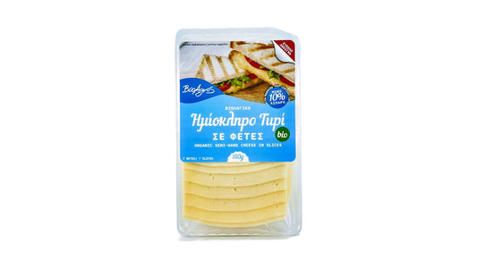 Semi-hard Cheese Slices Reduced Fat 10% 150g Bioagros Bio