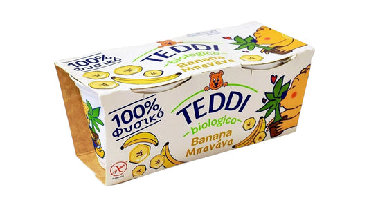Teddi Biologico Banana Yogurt 2x115g