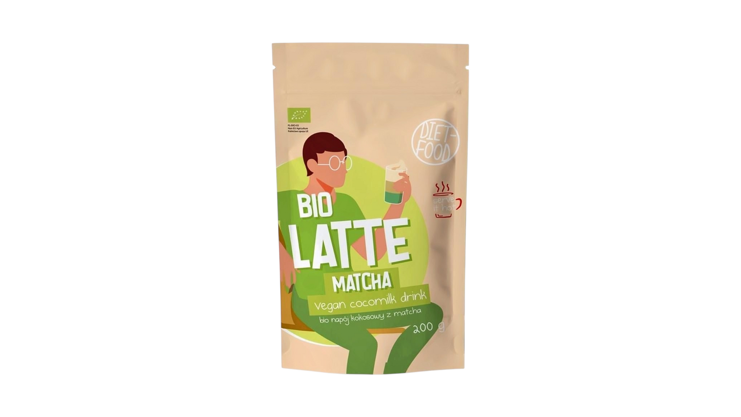 Matcha Latte BIO 200g Diet-Food