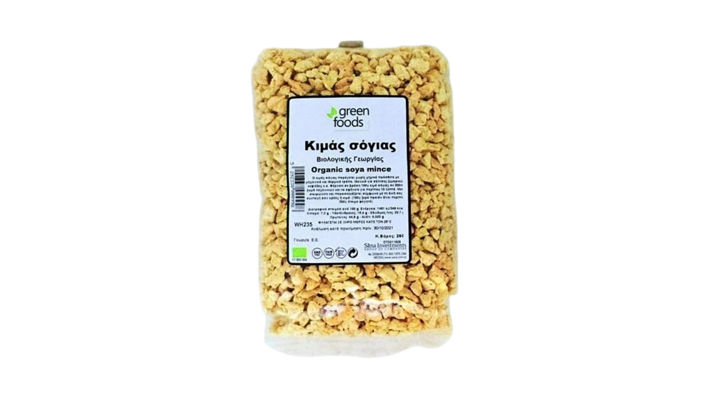 GREEN FOODS, SOYA MINCE 250G BIO