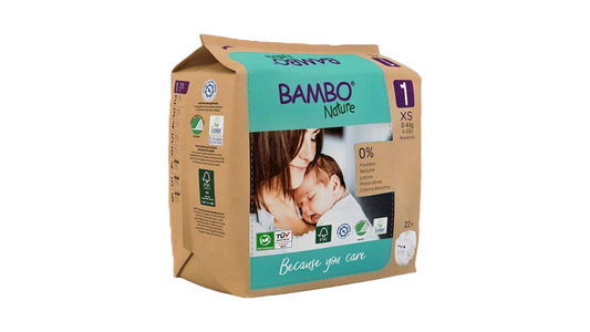 Bambo Nature Diapers size 1, (2-4 kg / 4-9 lbs), 22 pcs
