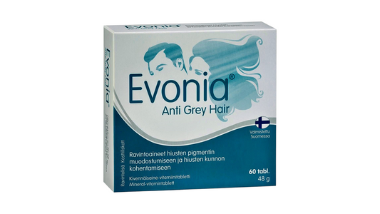 EVONIA, ANTI GREY HAIR 48g 60TABS