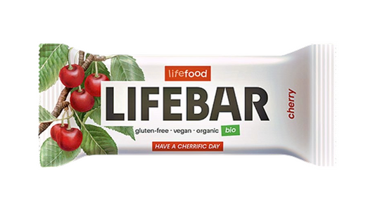 Lifebar, Raw Cherry Energy Bar 40G Bio
