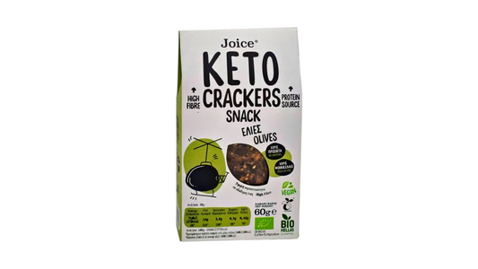 JOICE, KETO CRACKERS OLIVES 60G BIO
