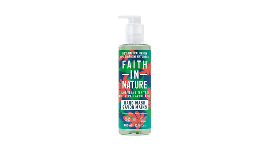 FAITH IN NATURE, HAND WASH ALOE VERA & TEA TREE 400 ml