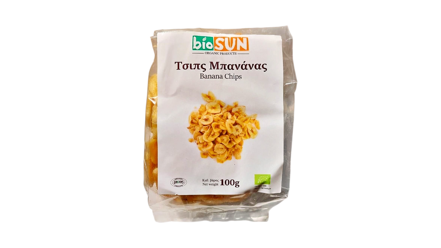 Banana Chips BIO 100g Biosun