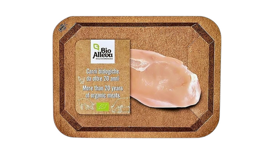 BIOALLEVA, FROZEN HALF CHICKEN BREAST approx. 350g
