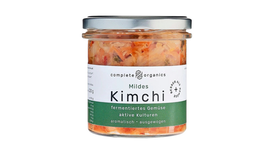 COMPLETE ORGANICS, KIMCHI MILD GINGER CARROTS 240G