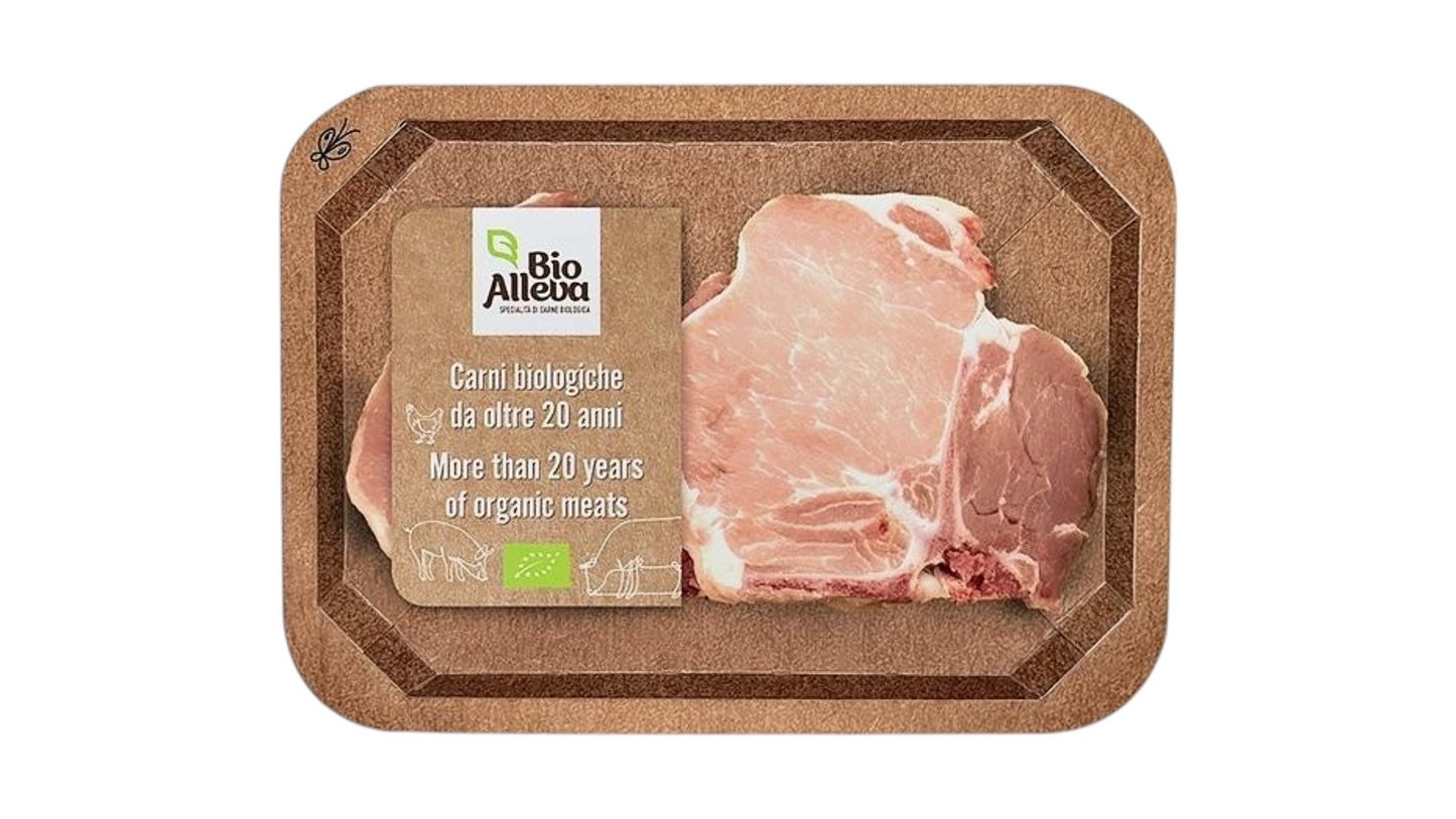 Pork Chop BIO With Bone Kg BioAlleva approx. 450g