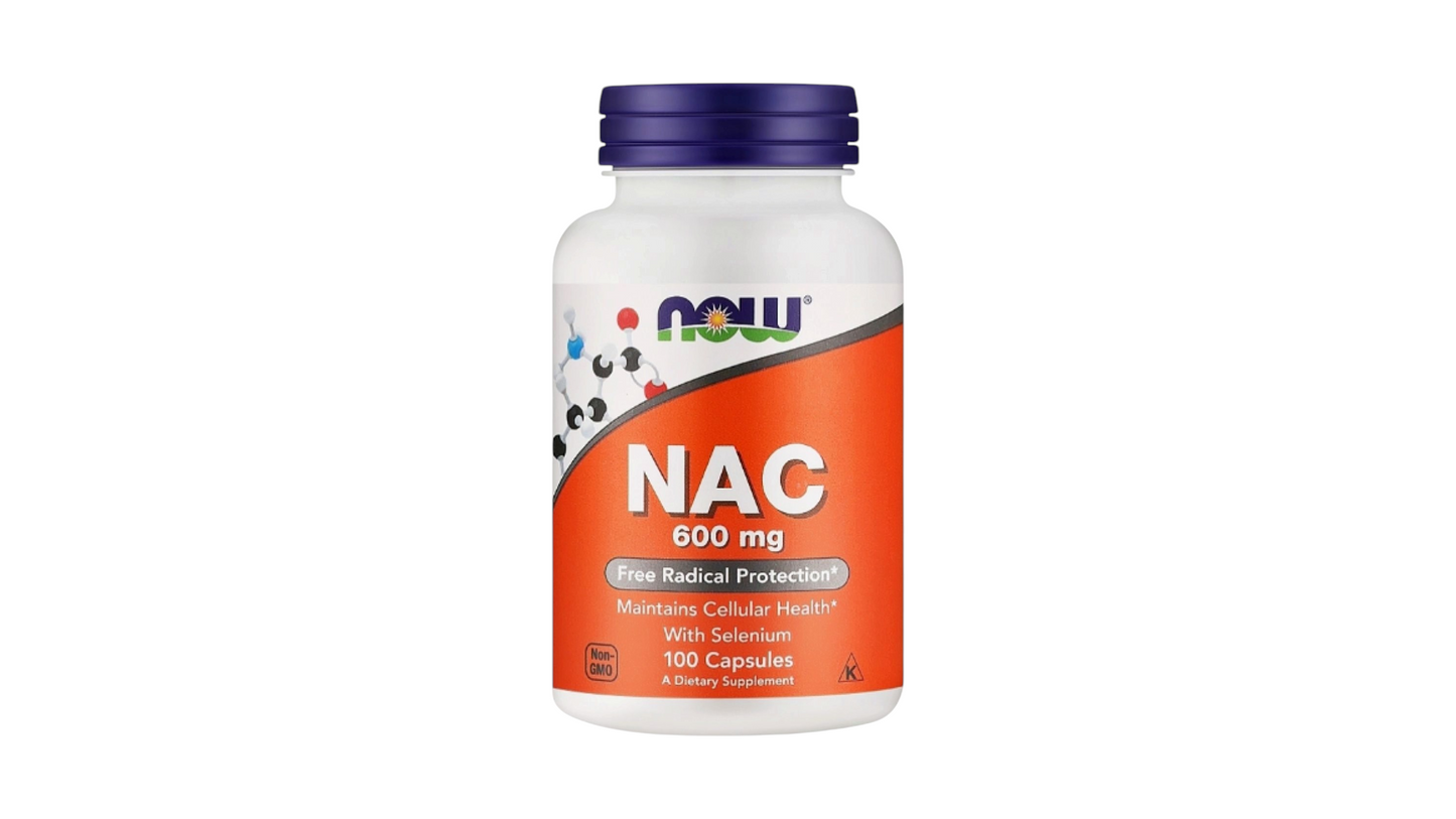 NOW, NAC 600MG 100 VCAPS