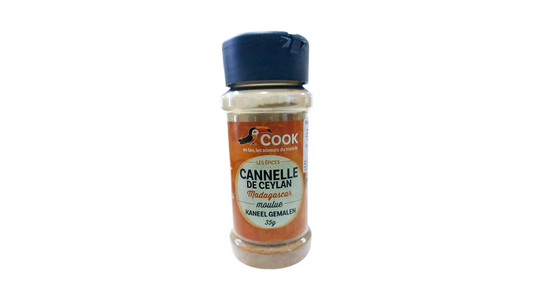 COOK, CINNAMON CEYLON GROUND 35G BIO