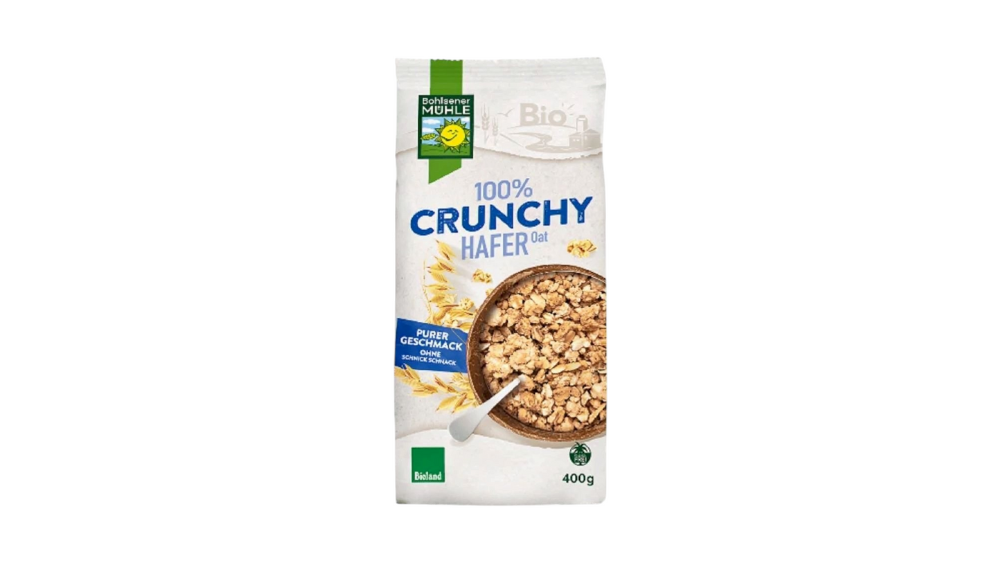Bohlsener, Crunchy Oat Muesli Bio 400G
