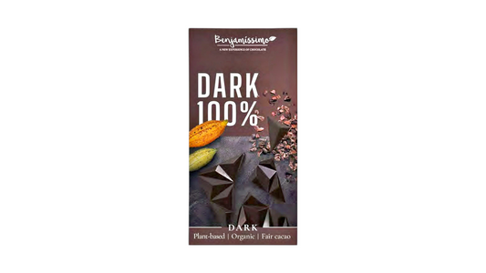 Benjamissimo, Dark 100% Vegan Bar 60G Bio