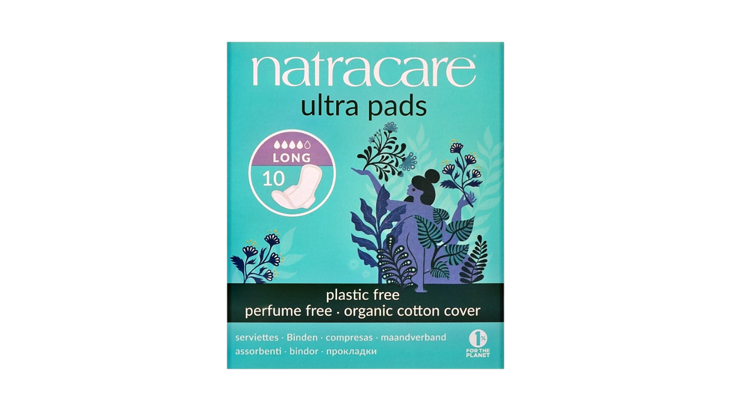 Natracare, Ultra Pads Long 10Pcs