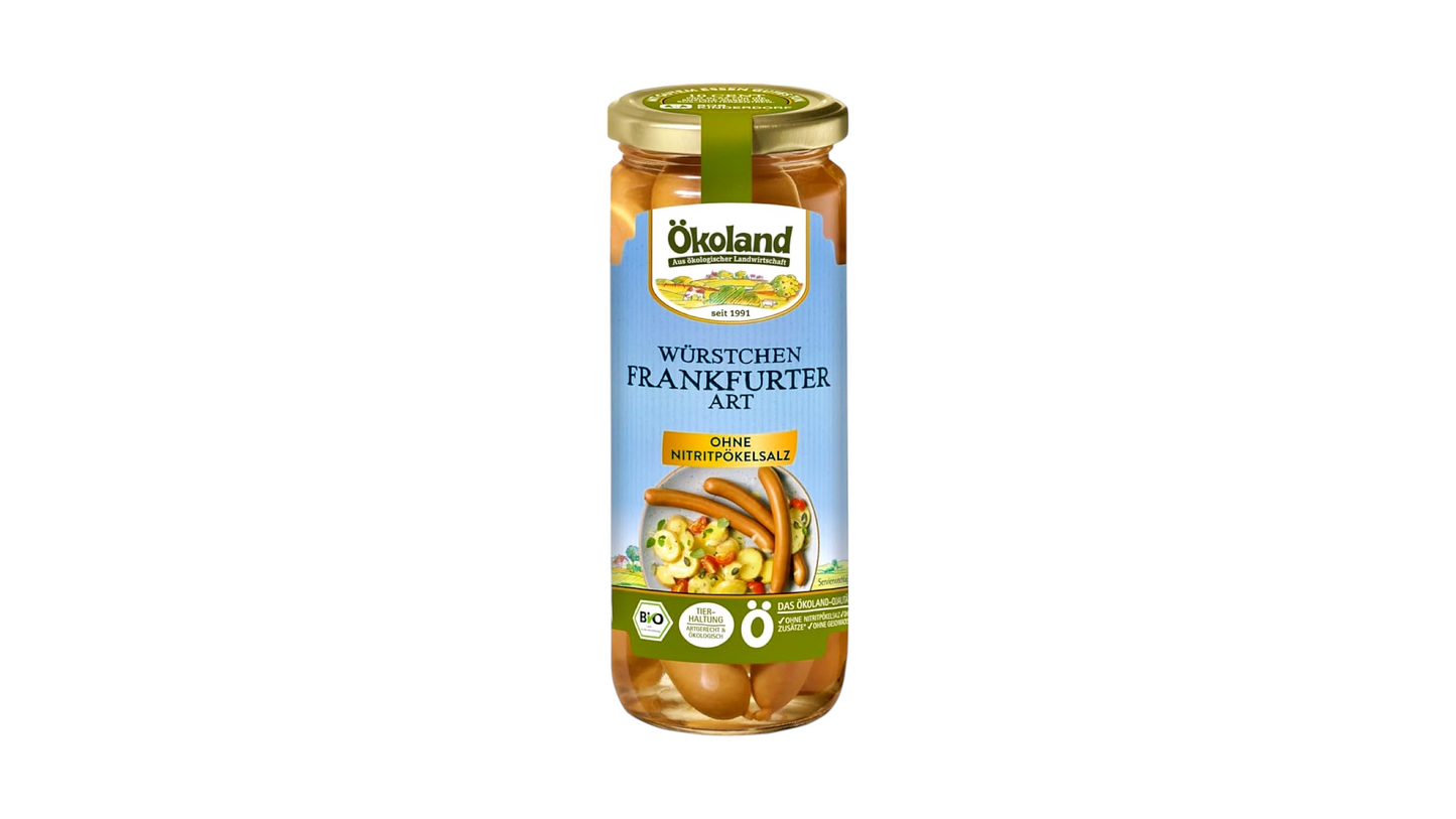 Frankfurt Sausages BIO 540g Ökoland