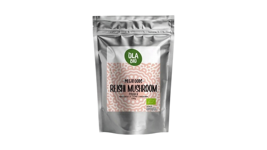 MEGA FOODS, REISHI MUSHROOMS POWDER (ΓΑΝΟΔΕΡΜΑ) 100G BIO