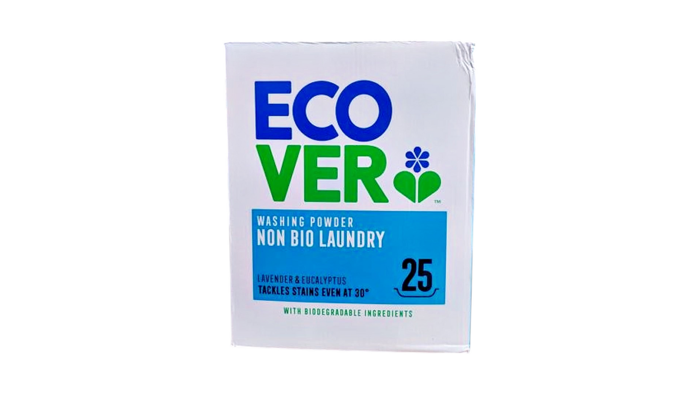 ECOVER, NON BIO WASHING POWDER 25WASH 1.875GR