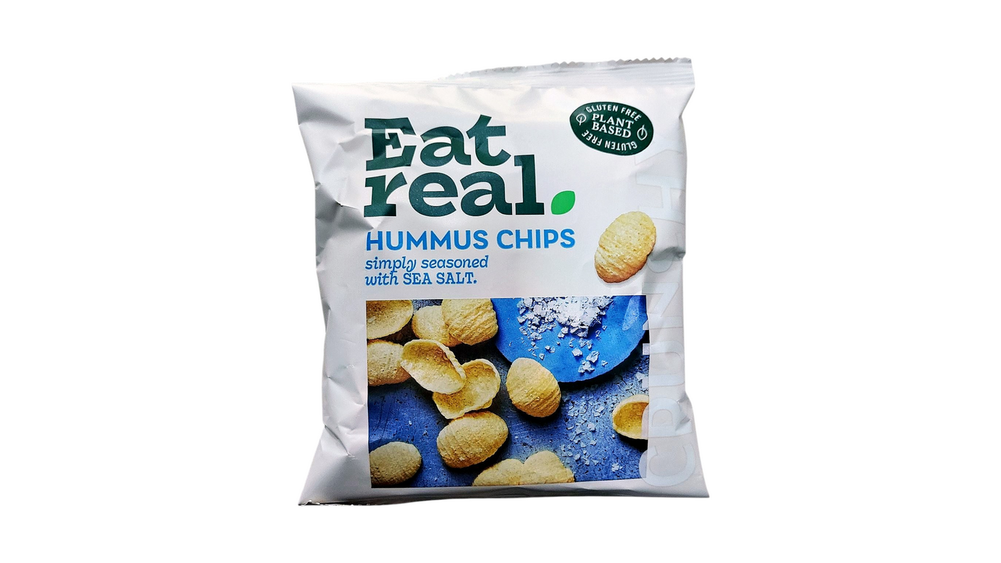 Eat Real, Hummus Chips Sea Salt 45G