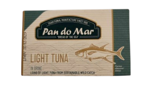 PANDOMAR, LIGHT YELLOW TUNA IN BRINE 120G