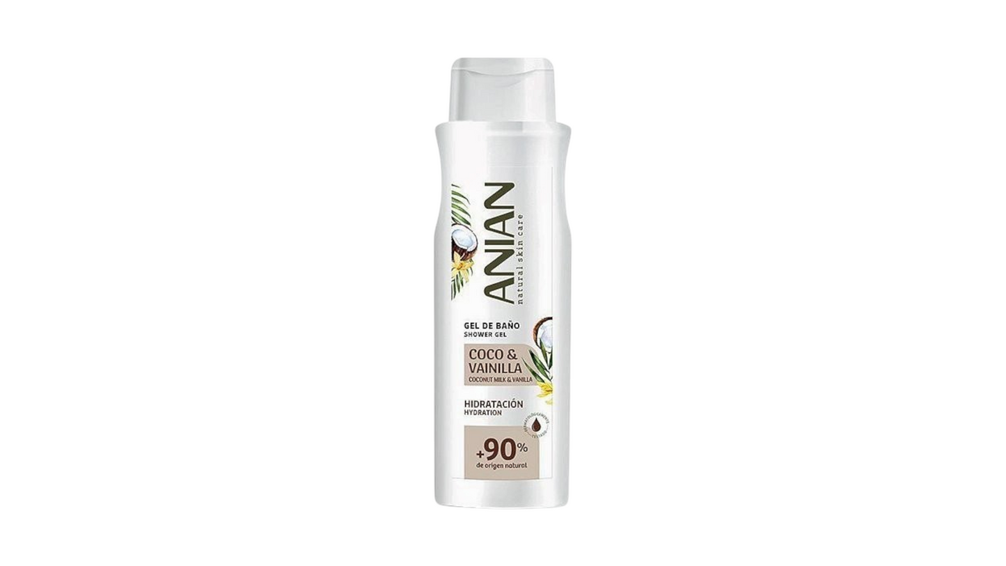Coconut And Vanilla Shower Gel 750ml Anian