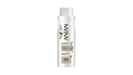 Coconut And Vanilla Shower Gel 750ml Anian