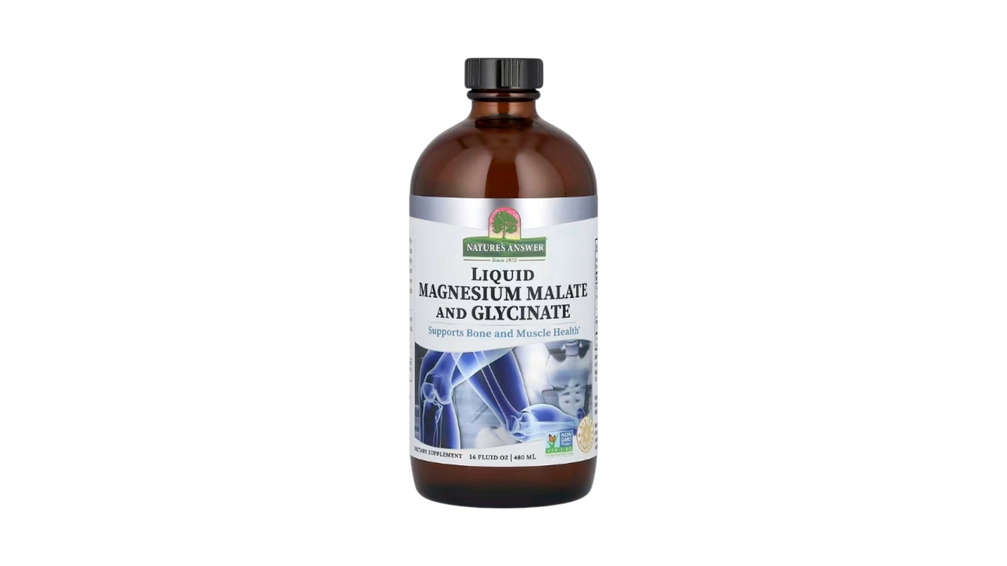 NATURES ANSWER, LIQUID MAGNESIUM MALATE GLYCINATE 480ML