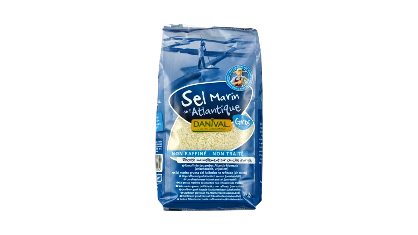 Sea Salt Thick Without Iodine 1kg Danival