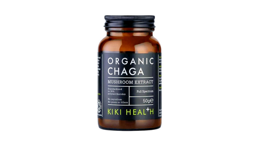 Kiki Health, Organic Chaga Mushroom Extract Powder, 50g