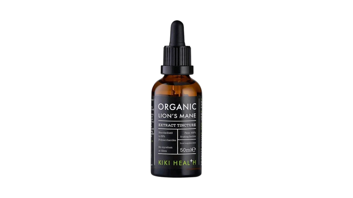 Kiki Health, Organic Lions Mane Extract Tincture, 50ml