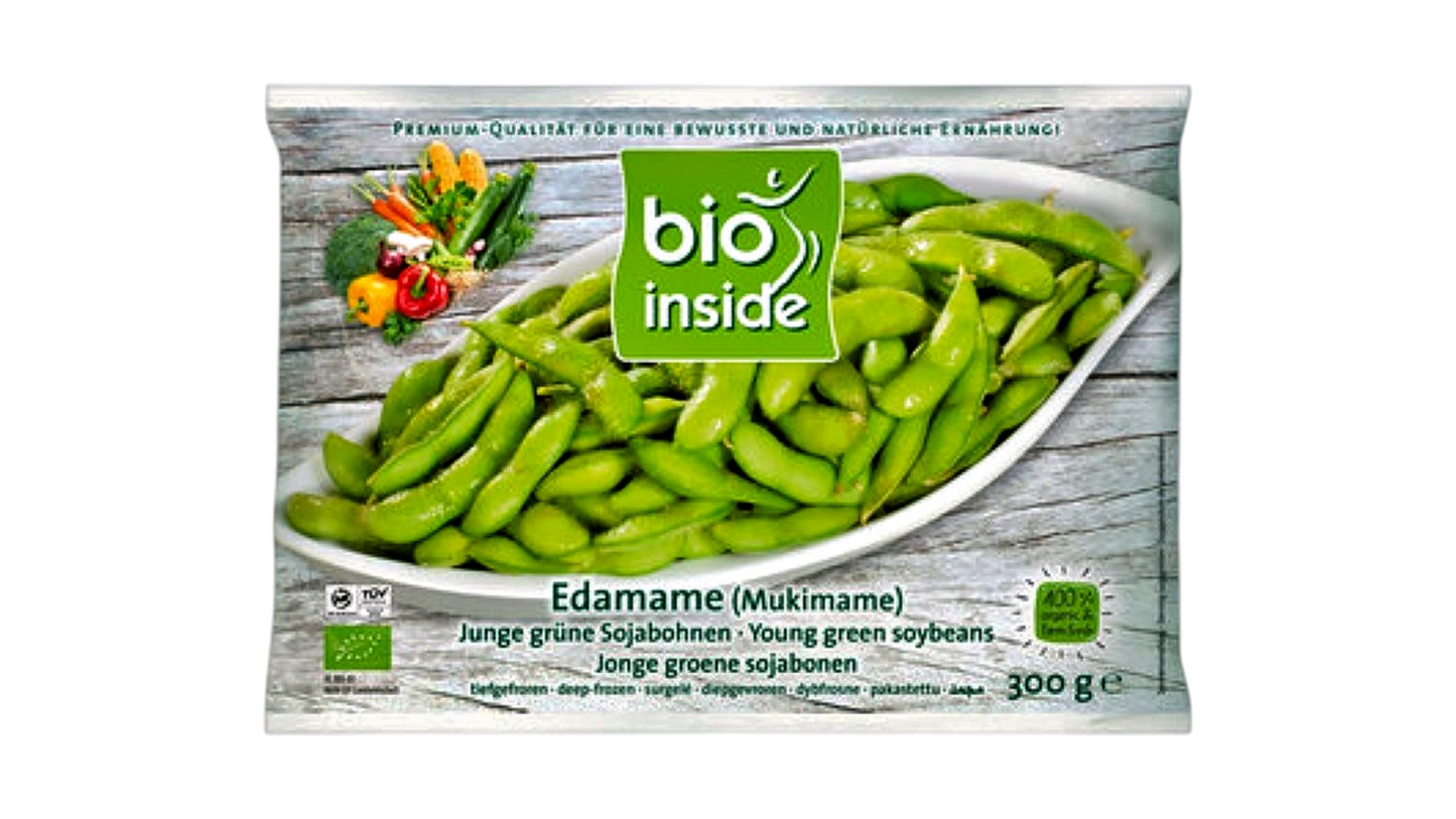 BIO INSIDE, YOUNG SOYBEANS WITH POD 300G BIO