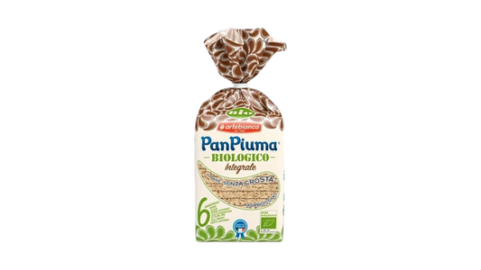 Wholegrain Bread BIO Without Crust In Slices 400g Pan Piuma