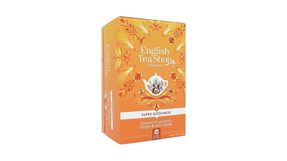 Tea BIO With Turmeric, Ginger And Lemongrass 20bgs English Tea Shop ...