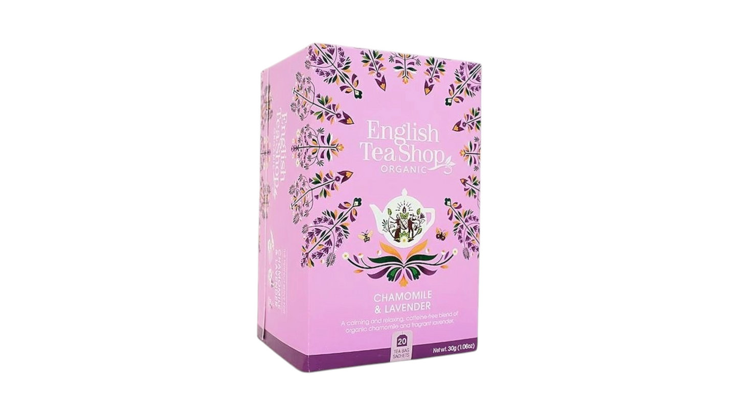 Chamomile Tea BIO And Lavender 20bgs English Tea Shop