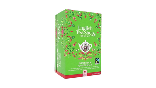 Green Tea BIO With Pomegranate 20bgs English Tea Shop