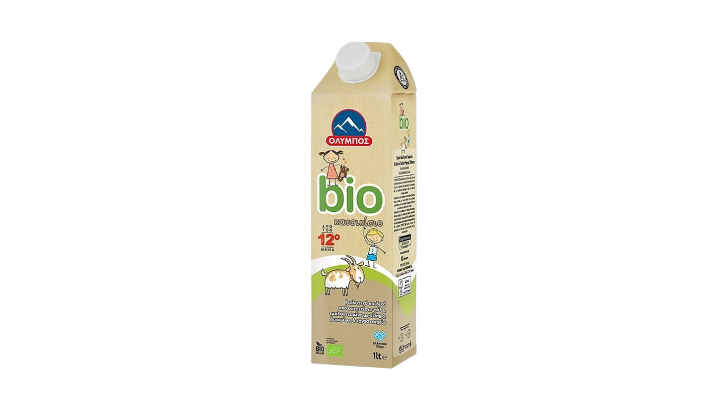 OLYMPOS, KIDS ORGANIC GOAT MILK 3.5 1LT BIO