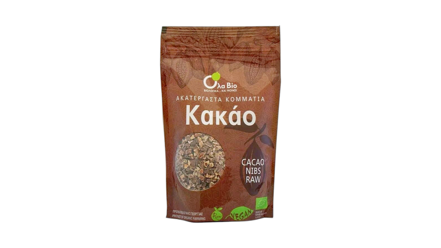 OLA BIO, COCOA NIBS 100G BIO