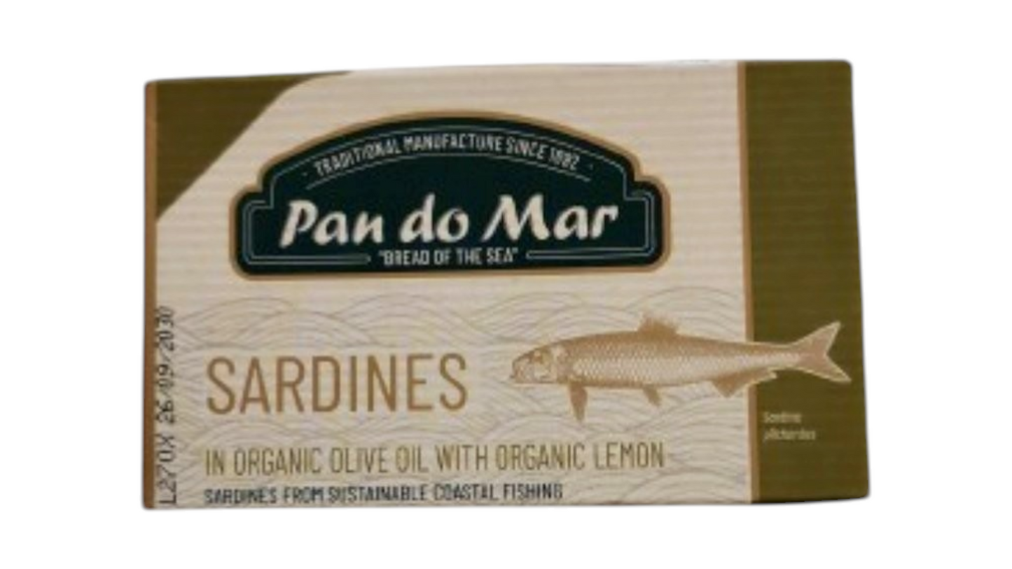 Pandomar, Sardines In Olive Oil With Lemon 125Ml