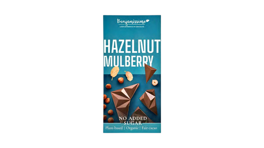 Benjamissimo, Hazelnut Mulberry No Added Sugar Choco 60G Bio