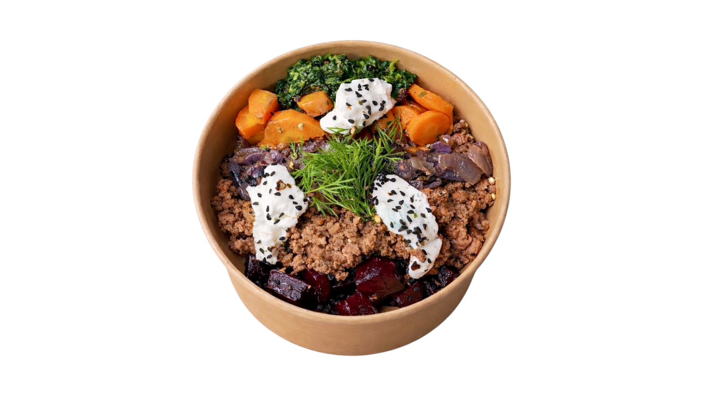 Buckwheat healthy bowl with ground beef (pre-order)