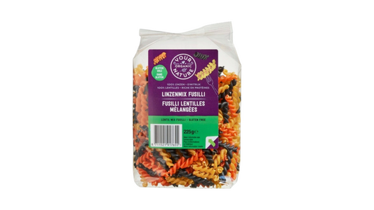 YOUR ORGANIC NATURE, LENTILS MIX FUSILLI BIO 225G