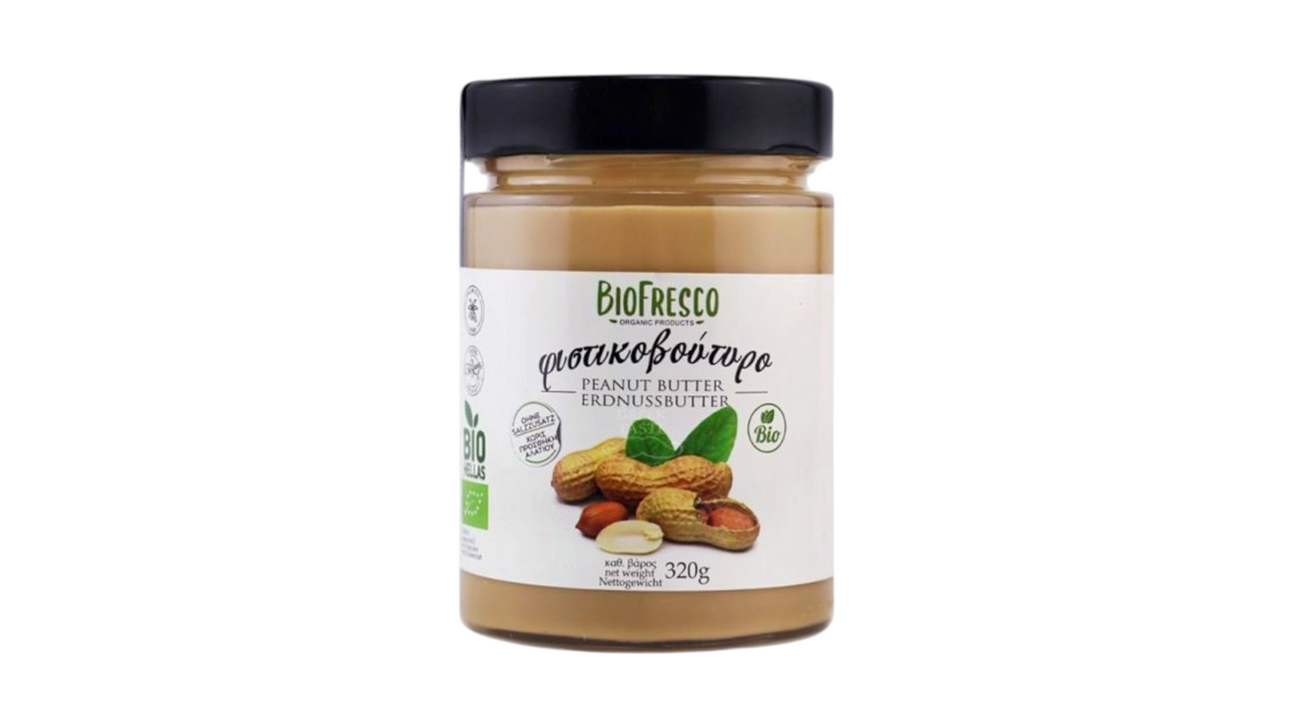 BIOFRESCO, PEANUT BUTTER 320G BIO