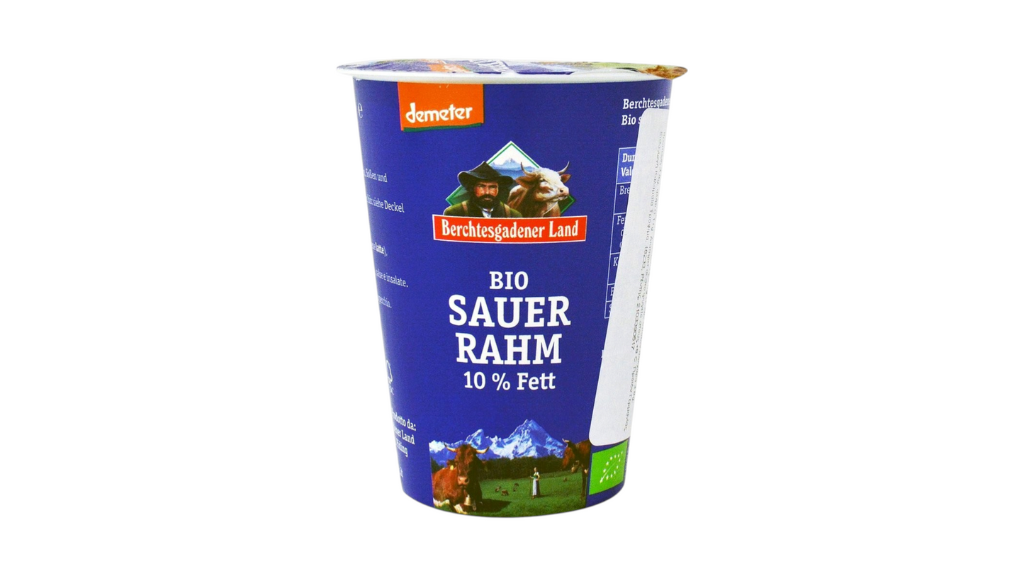 Berchtesgadener Land BIO Sour cream 10% fat 200g