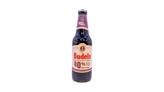 Budels, Unfiltered Beer Malt 0.0% Dark 300ml