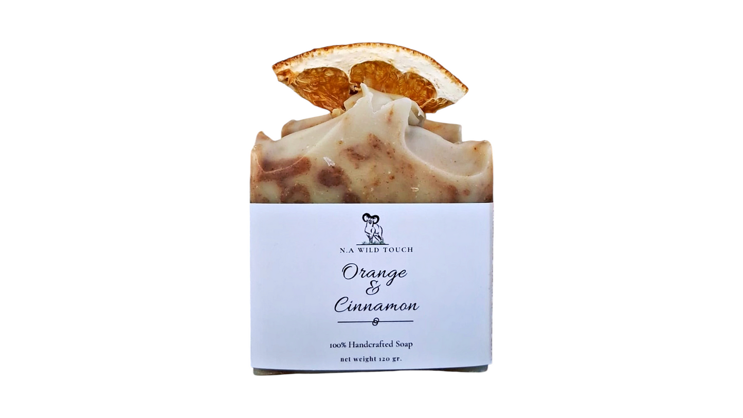 Orange & Cinnamon Soap: Handmade Vegan Essential Oil Soap