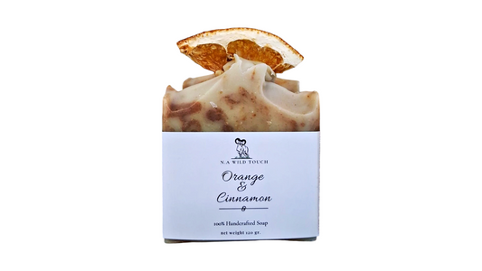 Orange & Cinnamon Soap: Handmade Vegan Essential Oil Soap