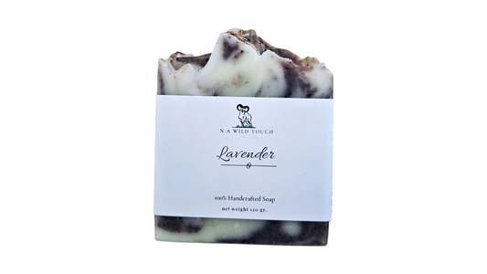 Lavender Soap Bar – Natural Vegan Cold Process – Handmade Essential Oil Skincare Gift