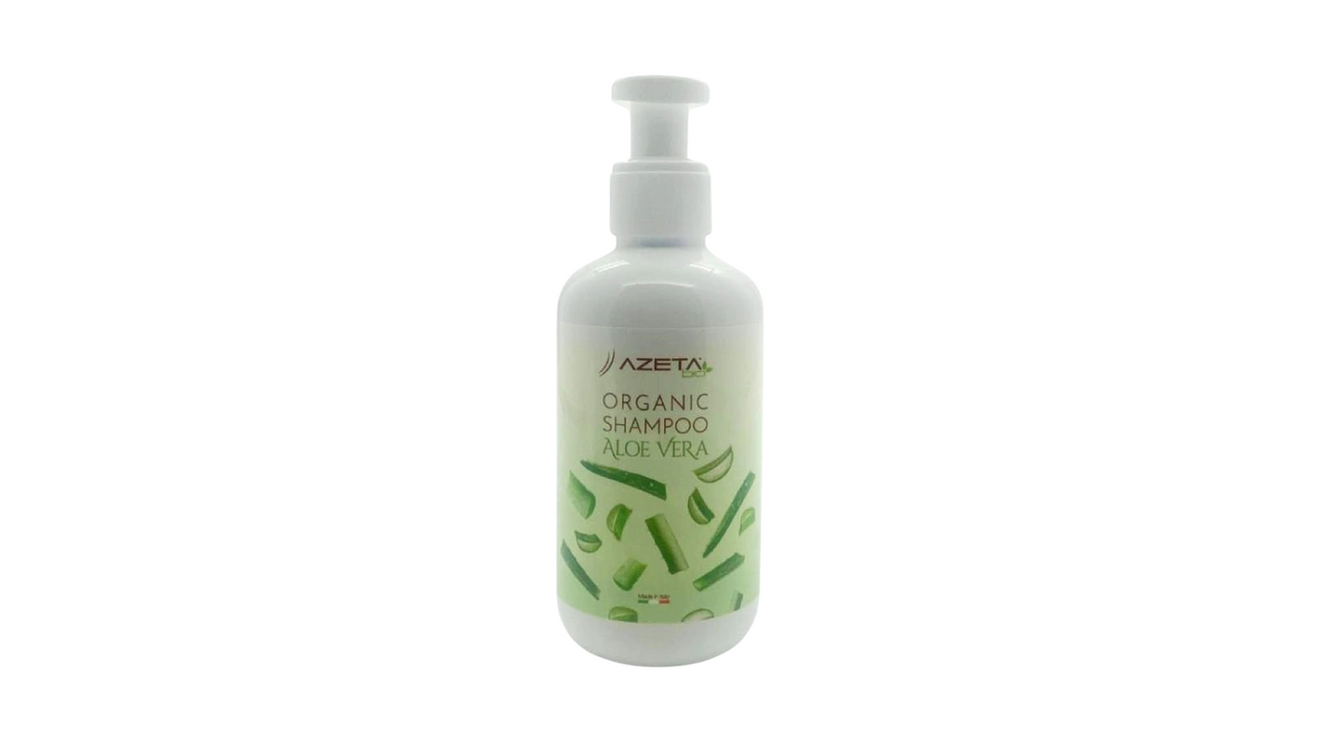 AZETAbio ORGANIC SHAMPOO ALOE VERA for kids and adults