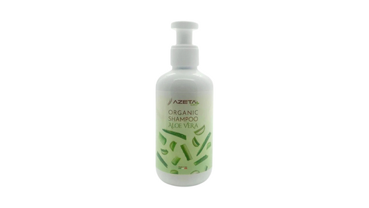 AZETAbio ORGANIC SHAMPOO ALOE VERA for kids and adults