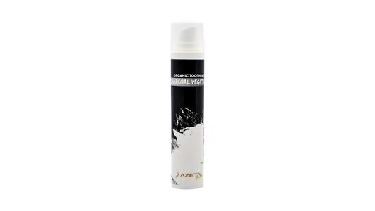 AZETAbio Toothpaste Charcoal (Vegetable) Adult 50ml airless